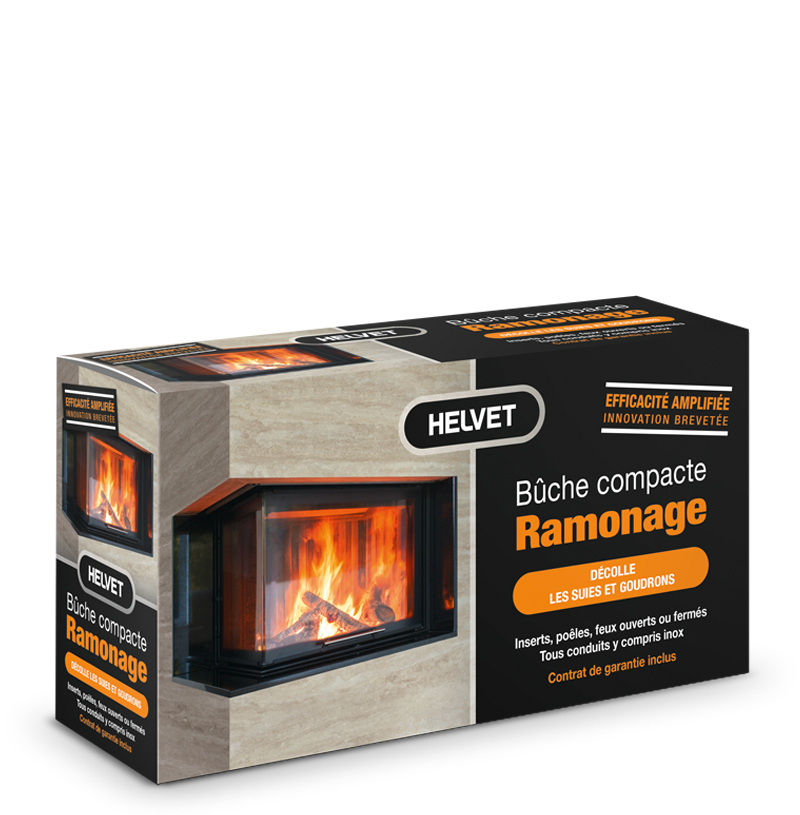 Helvet 32 Allume Feu Naturel pour Cheminée et Poele à Bois en Cube – Brûle  7 Minutes – Produit Ecologique 100% Bois & Cire Végétale, Normal, (LDFC32)