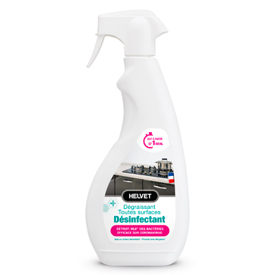 Antisepsie des mains : GEL HYDROALCOOLIQUE 5L HELVET